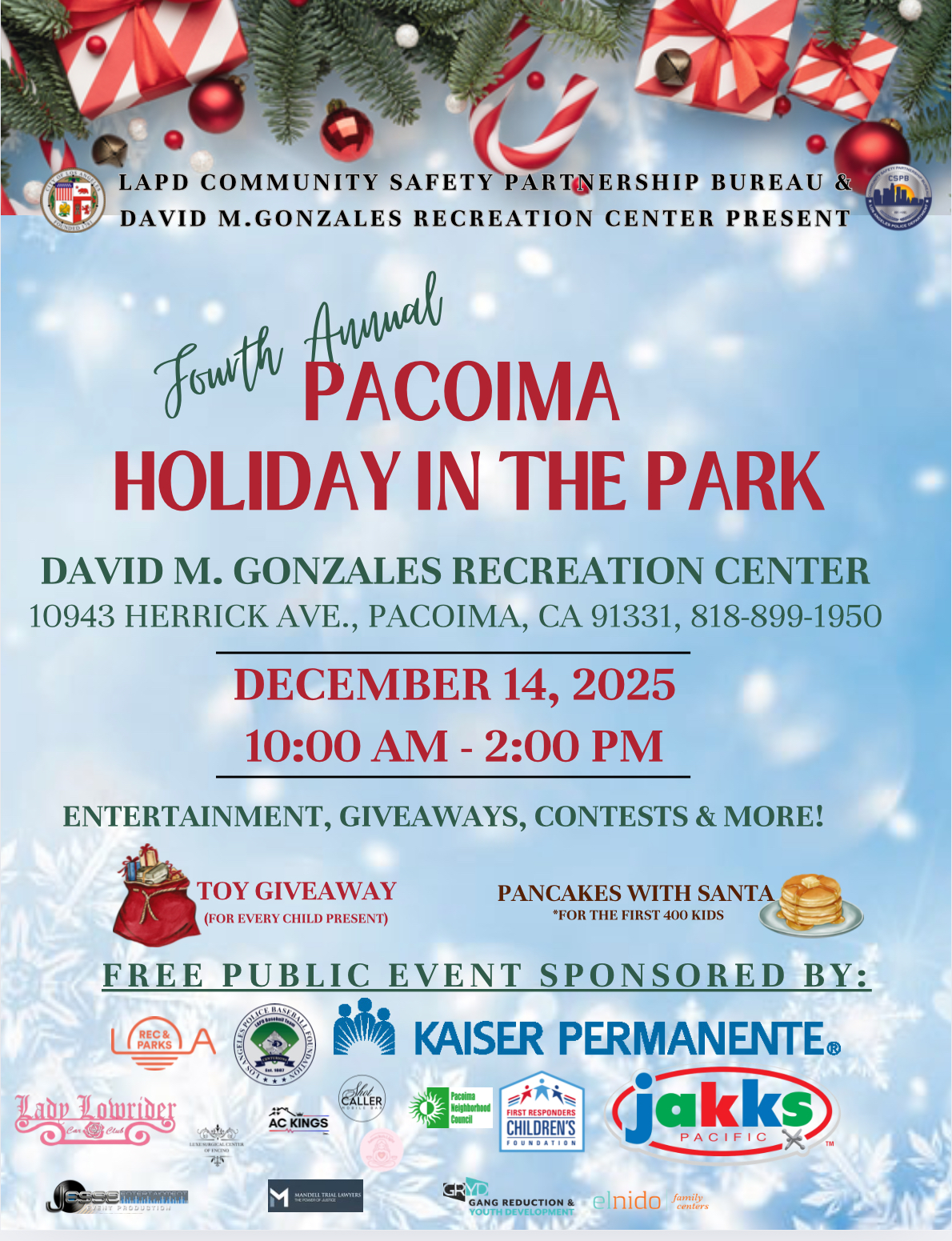 Pacoima Holiday in the Park